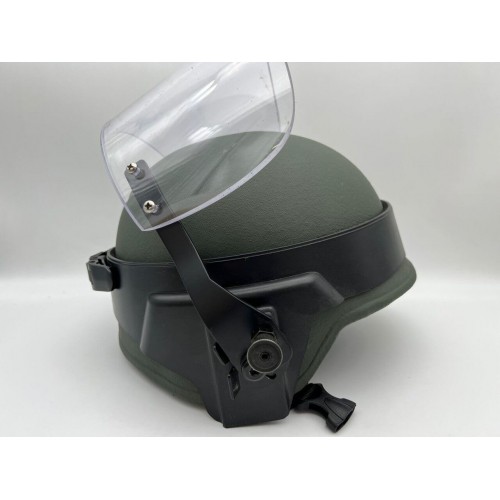Баллистический шлем с забралом (олива) в Ангарске