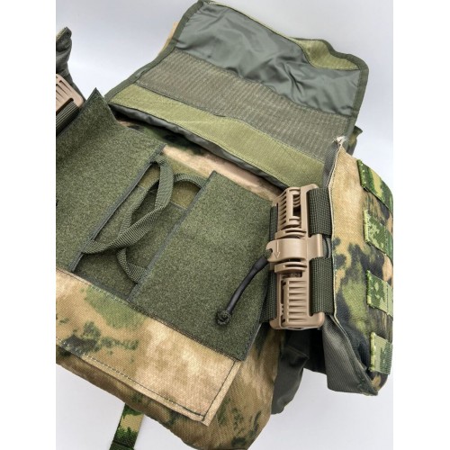 Бронежилет ЗАЩИТНИК в Ангарске с кевларовым баллистическим пакетом C2, капами и бронеплитами Бр5