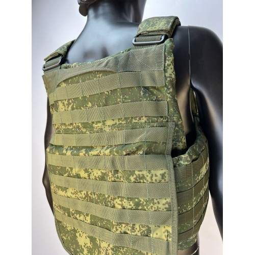 Бронежилет ЗАЩИТНИК в Ангарске с кевларовым баллистическим пакетом C2, капами и бронеплитами Бр5