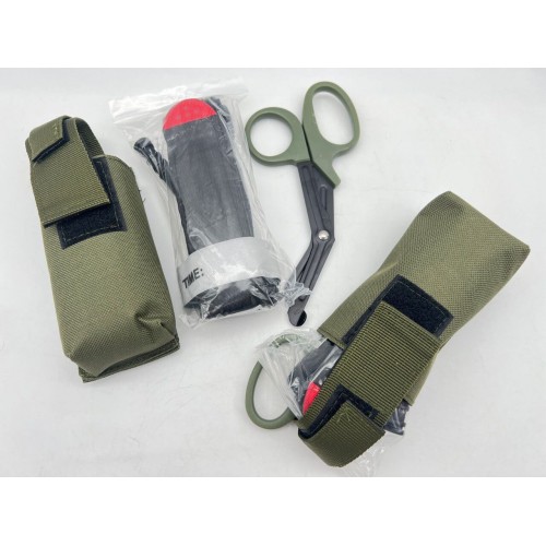 Чехол в комплекте с турникетом 95 см и ножницами для крепления на систему молле в Ангарске