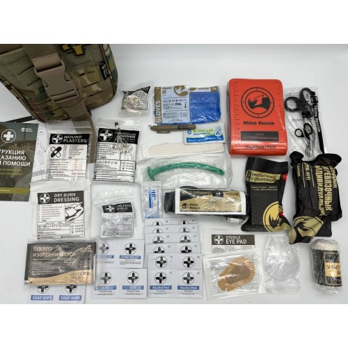 Военная тактическая аптечка RHINO RESCUE 25в1 в Ангарске