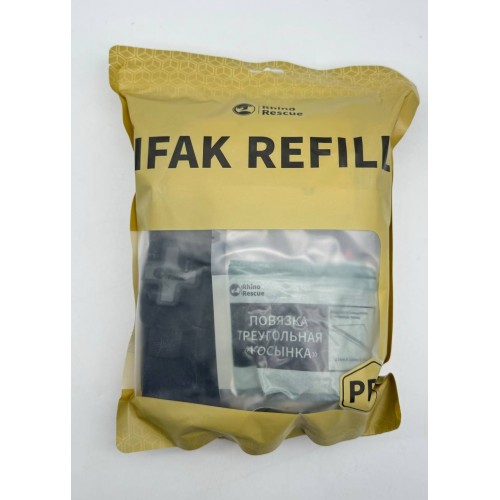 Комплект пополнения для тактической аптечки Rhino Rescue в Ангарске 17 предметов