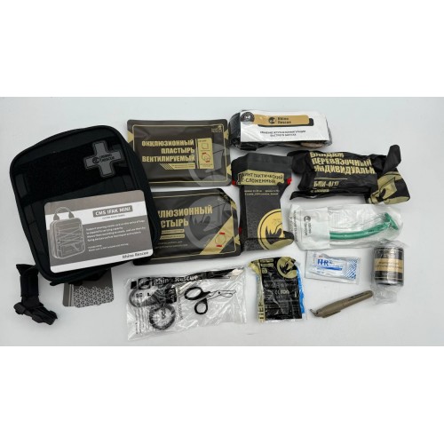 Военная тактическая аптечка “RHINO RESCUE” 10в1 в Ангарске укомплектованная