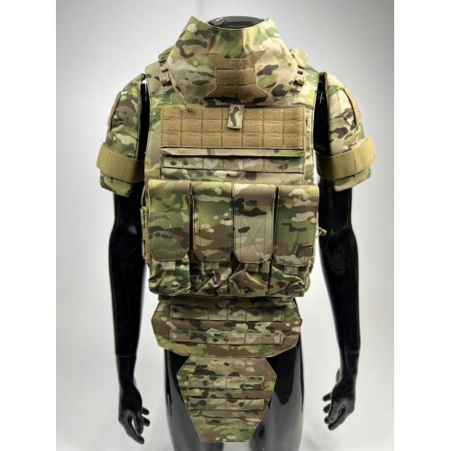 Бронежилет UNIVERSAL ARMOR в Ангарске (с баллистическим пакетом СВМПЭ + бронеплиты Бр5 класса)