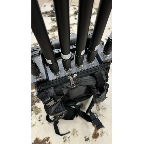 Рюкзак Гарпия CKJ-1704-Mobile подавитель дронов в Ангарске 6 каналов 300W