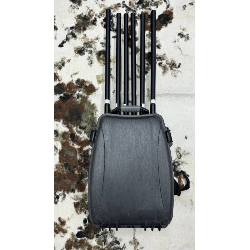 Рюкзак Гарпия CKJ-1704-Mobile подавитель дронов в Ангарске 6 каналов 300W