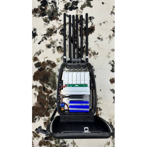 Рюкзак Гарпия CKJ-1704-Mobile подавитель дронов в Ангарске 6 каналов 300W