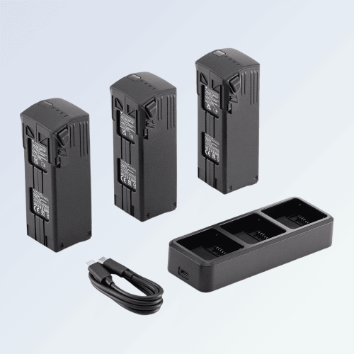 Набор аккумуляторов 3 шт для DJI Mavic 3 + хаб зарядки в Ангарске