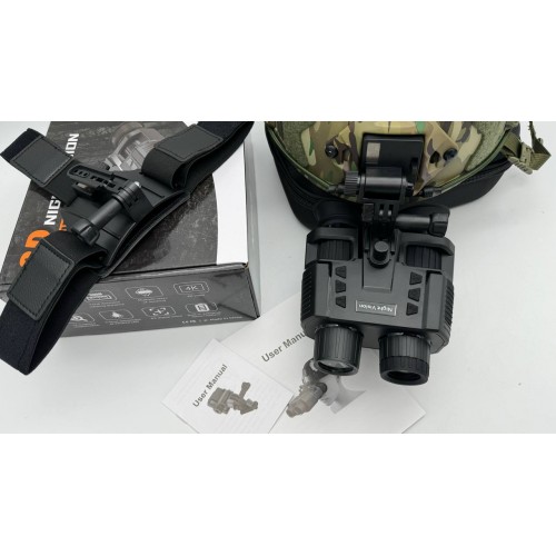 Прибор ночного видения NV-8000 v2.0 3D NIGHT VISION 4K VIDEO с адаптером на шлем в Ангарске