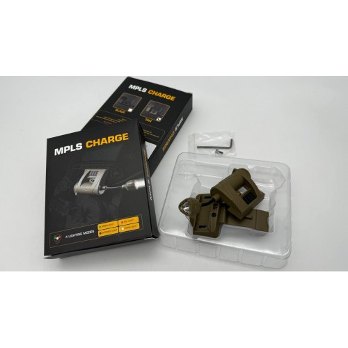 Нашлемный тактический фонарь MPLS Charge аккумуляторный в Ангарске