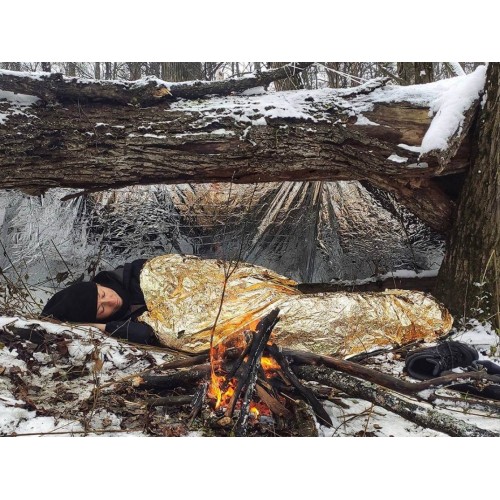 Спасательное покрывало / изотермическое одеяло 160х210 см (термоодеяло) в Ангарске