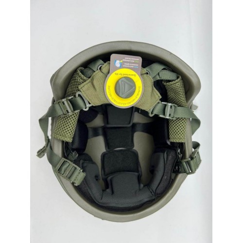 Кевларовый тактический баллистический шлем FAST Ops-Core NIJ IIIA / Бр2 класс защиты / без ушей с системой регулировки Венди в Ангарске