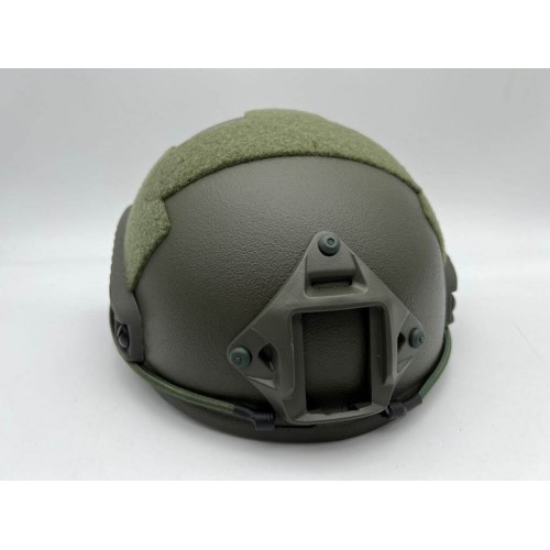 Кевларовый тактический баллистический шлем FAST Ops-Core NIJ IIIA / Бр2 класс защиты / без ушей с системой регулировки Венди в Ангарске