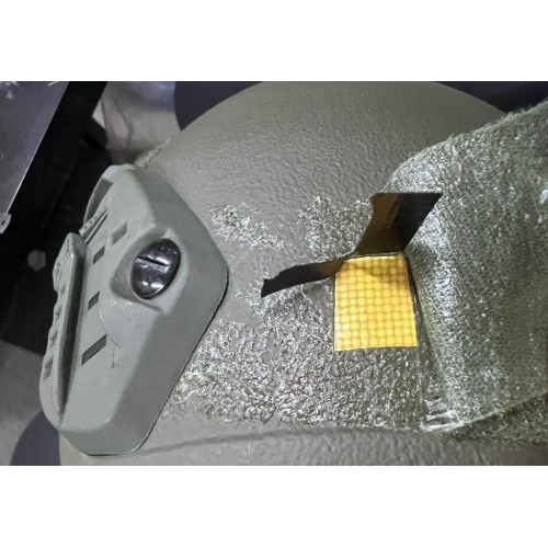 Кевларовый тактический баллистический шлем FAST Ops-Core NIJ IIIA / Бр2 класс защиты / без ушей с системой регулировки Венди в Ангарске