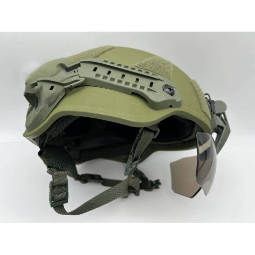 Откидные флип очки с кронштейном на шрауд для тактического шлема в Ангарске