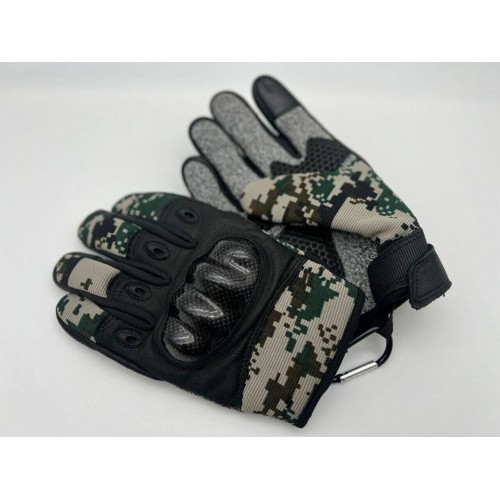 Перчатки с защитой от порезов, тактические с кожаными вставками  в Ангарске