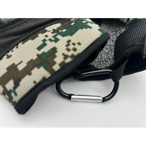 Перчатки с защитой от порезов, тактические с кожаными вставками  в Ангарске