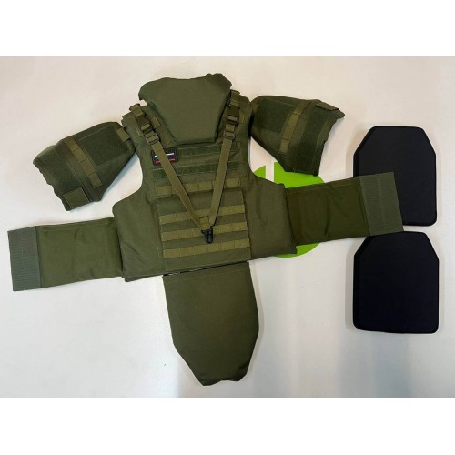 Бронежилет штурмовой с бронеплитами Бр5 и 6 в Ангарске