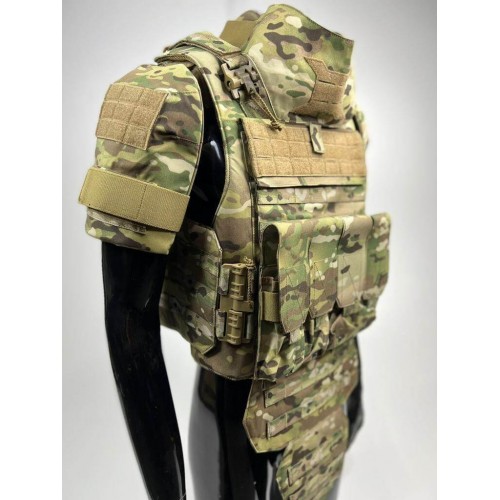 Разгрузка / плитник “UNIVERSAL ARMOR” + чехол для защиты плеч + чехол напашника + чехол для защиты шеи (без баллистики) в Ангарске
