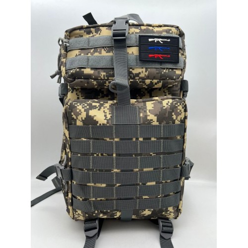Рюкзак тактический 45 л пиксель/серый в Ангарске