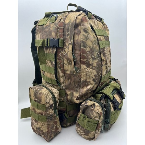 Рюкзак тактический 55 л со съемными подсумками в Ангарске