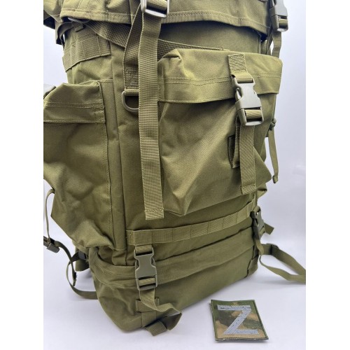 Рюкзак тактический 75 литров цвет хаки в Ангарске