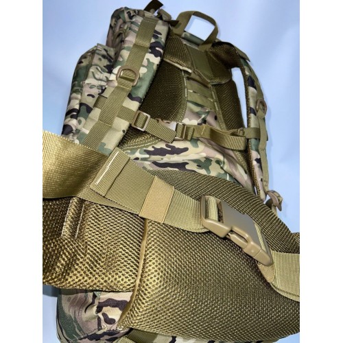 Рюкзак тактический 75 литров цвет мультикам в Ангарске