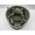 Тактический баллистический композитный шлем ACH MICH NIJ IIIA Ops-Core (цвет «олива») в Ангарске