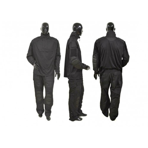 Тактический боевой костюм, чёрный в Ангарске