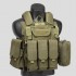 Тактический разгрузочный жилет «5 / пять карманов» с подсумками Tactical Molle Plate Carrier для съемных бронепластин в Ангарске