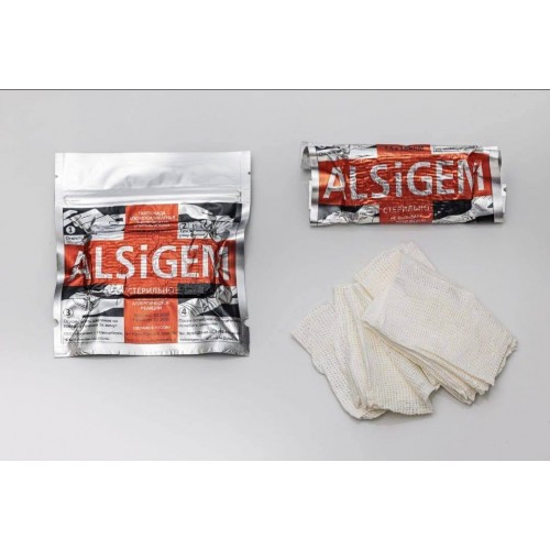 Тампонада AlsigemRu алюмосиликатная (каолиновая) впитывающая 7,5 х 185 см в Ангарске