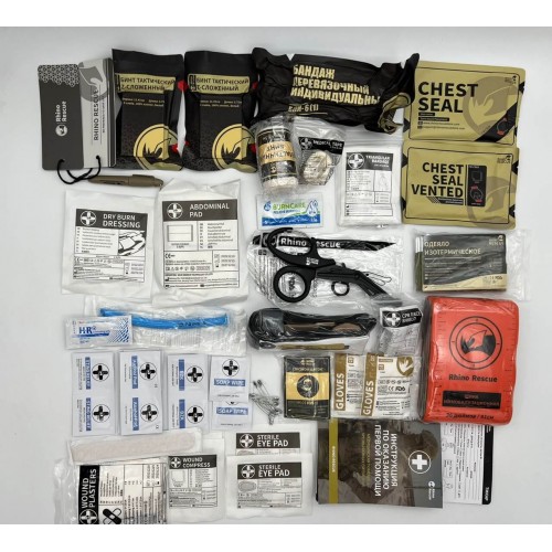 Военная тактическая аптечка “RHINO RESCUE” 30в1 в Ангарске