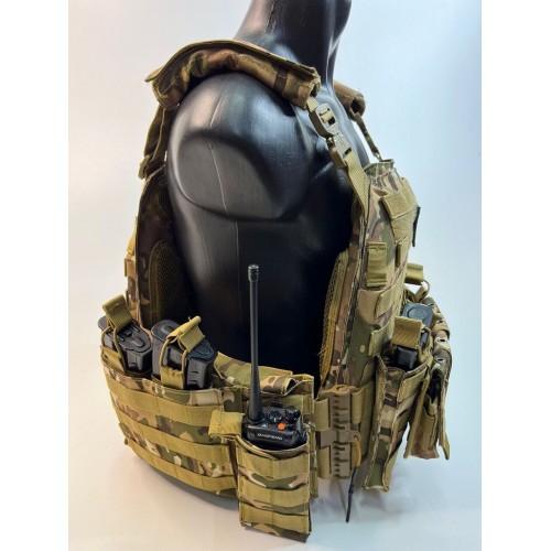 Жилет (плитник быстросъёмный/разгрузка) с возможностью установки боковых плит или боковых баллистических пакетов в Ангарске