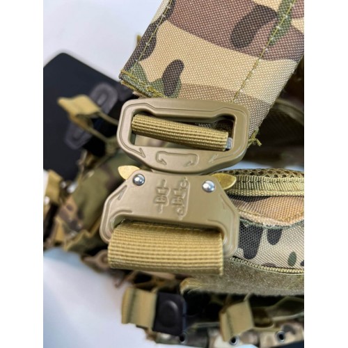 Жилет (плитник быстросъёмный/разгрузка) с возможностью установки боковых плит или боковых баллистических пакетов в Ангарске